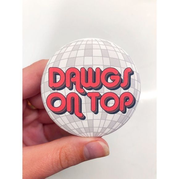 Disco dawgs on top Gameday button - Picture 1 of 1